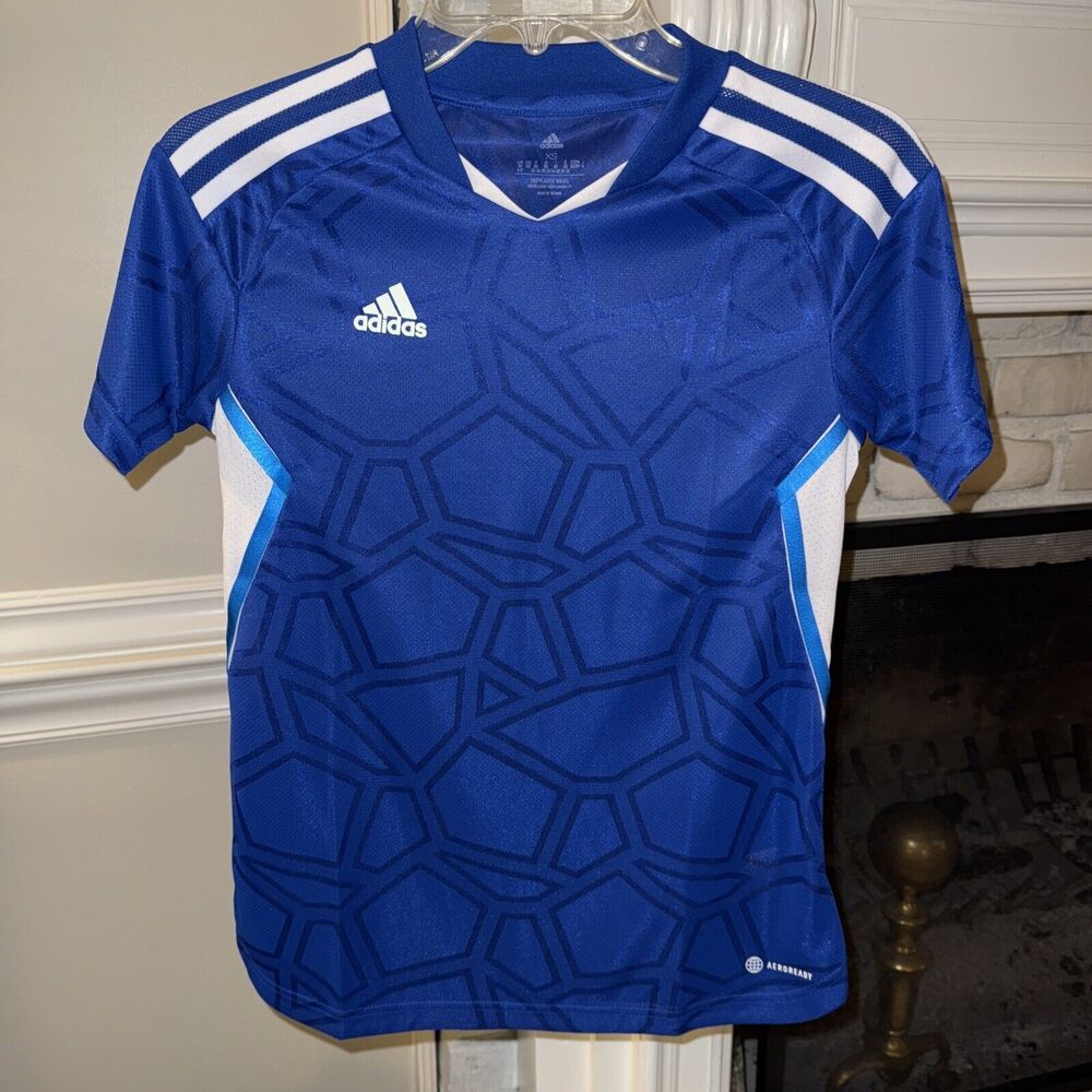 NEW! Adidas Condivo 22 Match Day Jersey Royal Blue Top GS0177 Women's Size XS